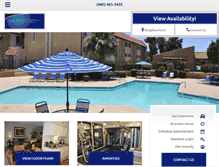 Tablet Screenshot of anzioapartments.com